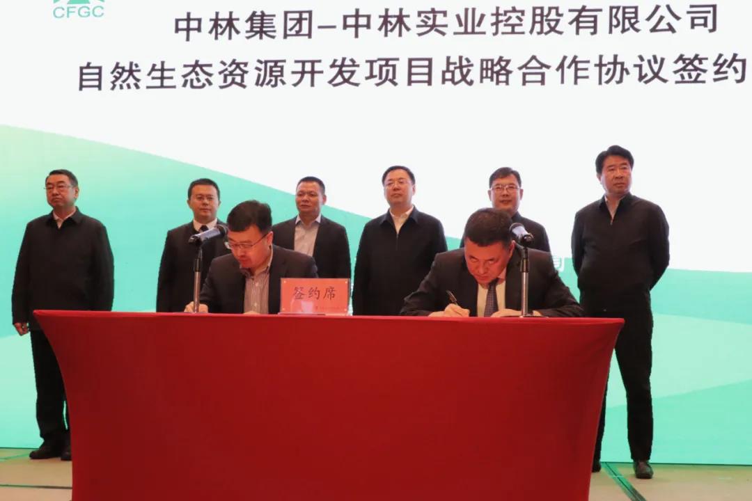 中林實業(yè)與哈爾濱市林草局、通河縣政府、建行黑龍江分行戰(zhàn)略合作協(xié)議簽約儀式在哈爾濱圓滿舉行(圖7)
